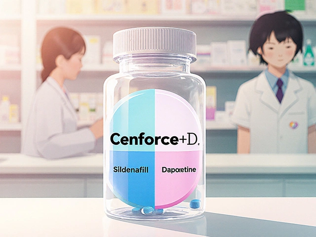 Cenforce-D (Sildenafil, Dapoxetine) - Vertailu vaihtoehtoisiin tuotteisiin