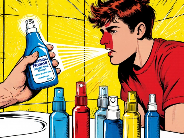 Flonase (flutikasoni) vs muut nenäsuihkeet - vertailu ja valintavinkit