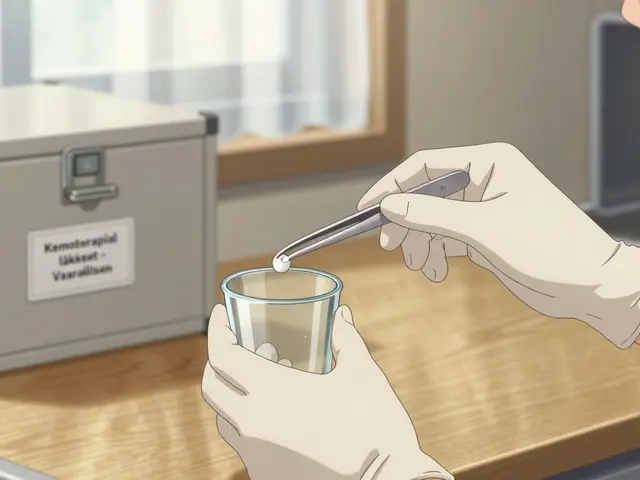 Kemoterapia kotona: Käsittely, varastointi ja altistumisen estäminen