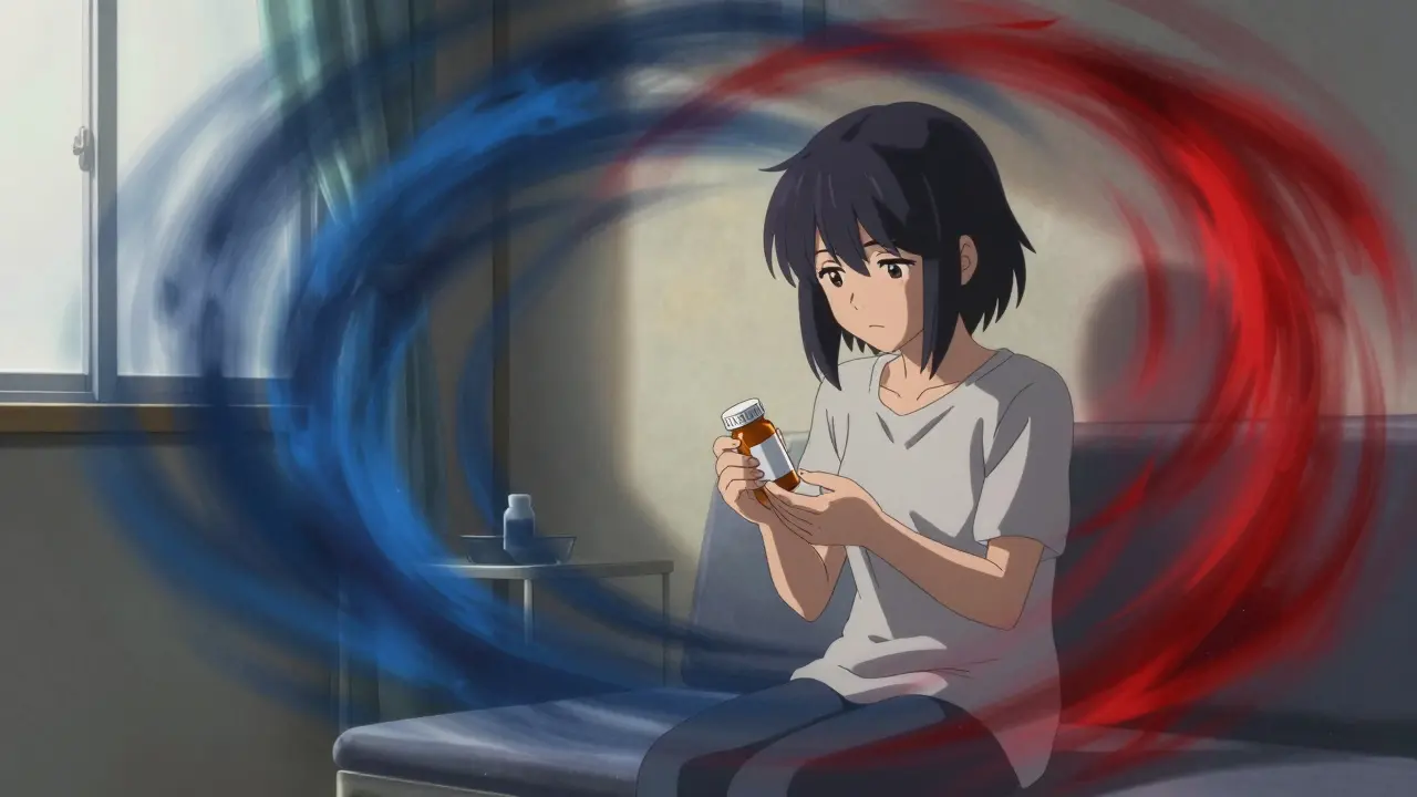 Antidepressiivit ja bipolaarinen häiriö: Moodin epävakausriskit