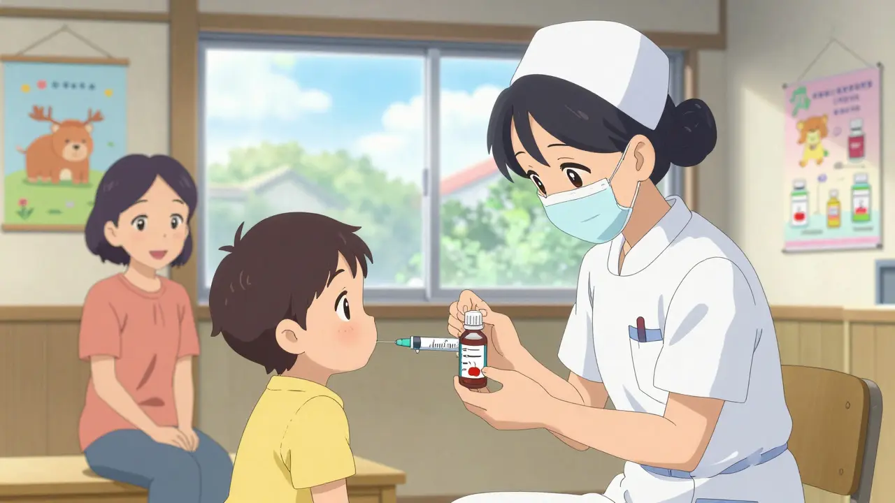 Ikäkohtaiset lääkkeet yleisissä lasten sairauksissa