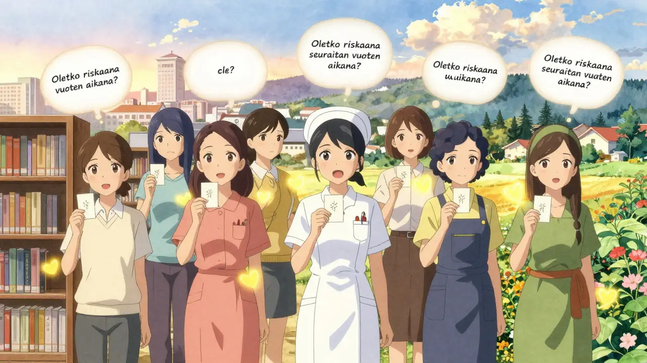 Suomalaiset naiset kaikissa elämän tilanteissa kysyvät itseltään raskauden suunnittelusta.