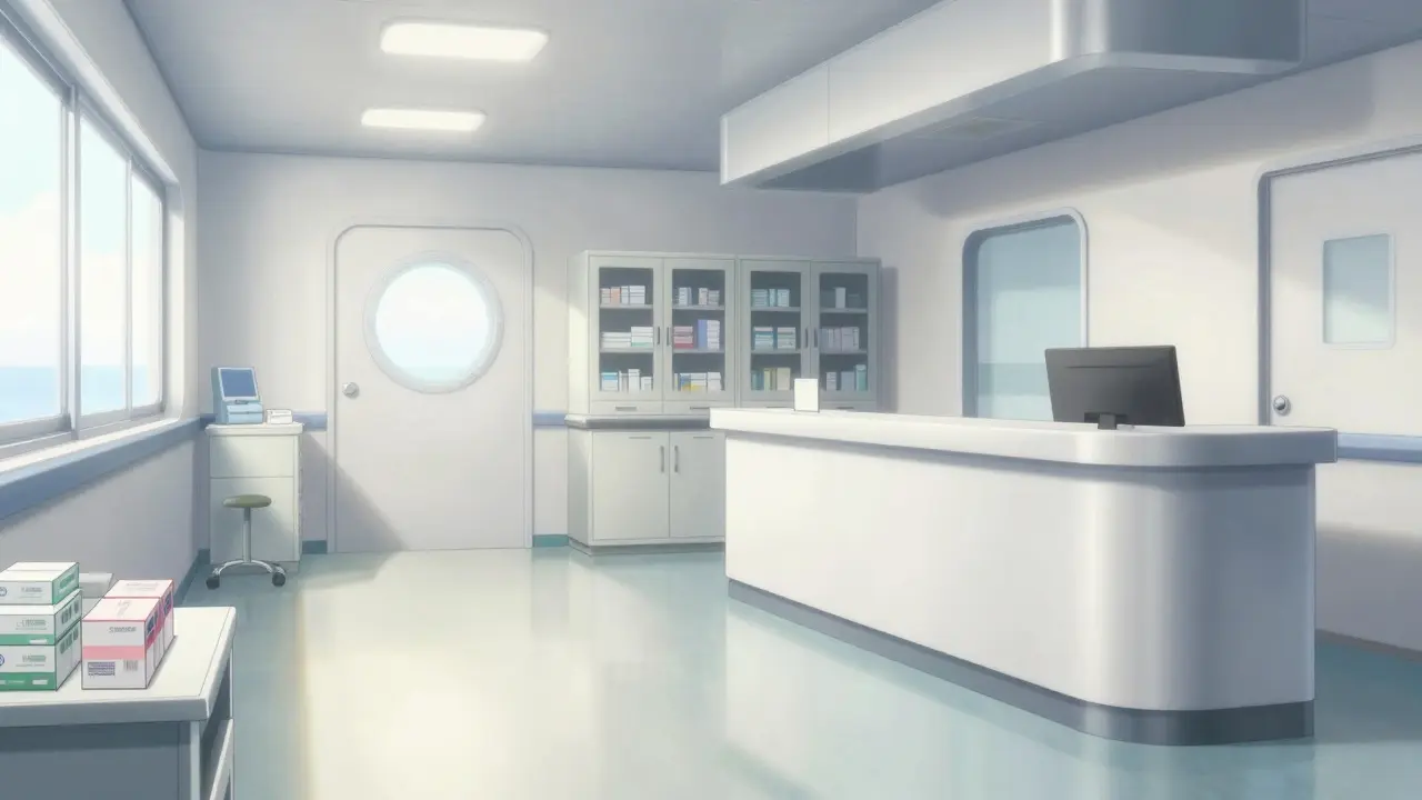 Reseptilääkkeet risteilyllä: Näin toimit laivan terveyskeskuksessa